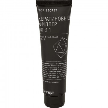 Купить - Concept Top Secret Keratin Hair Filler - Кератиновый филлер для волос 10 в 1