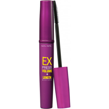 Купить - Pastel Express Volume Length Mascara - Тушь для суперобъема и удлинения ресниц