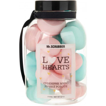 Купить - Mr.Scrubber Handmade Perfumed Soap "Love Hearts" - Парфюмированное сувенирное мыло ручной работы