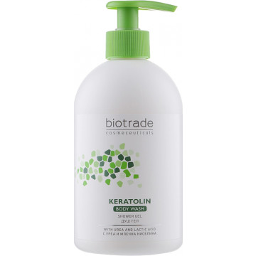Купить - Biotrade Keratolin Body Wash - Гель для душа с мочевиной для сухой, чувствительной и склонной к аллергии, кожи