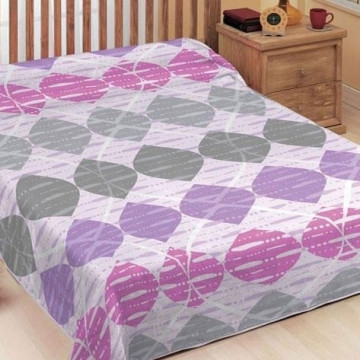 Купить - Mink Lacasa 1056 (lila) - Плед полуторный 