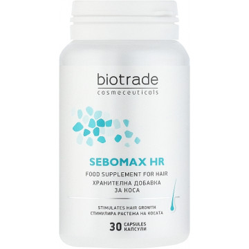 Купить - Biotrade Sebomax HR Food Supplement For Hair - Пищевая добавка против выпадения волос