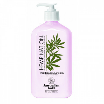 Купить - Australian Gold Berries & Lavender Body Lotion - Лосьон-фиксатор загара для тела дикие ягоды и лаванда