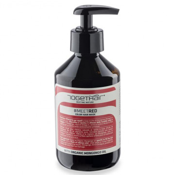 Купить - Togethair Meeting Nature Color Hair Mask Red - Оттеночная маска для волос "Красный" 