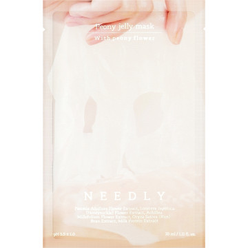 Купить - Needly Peony Jelly Mask - Осветляющая тканевая маска для лица