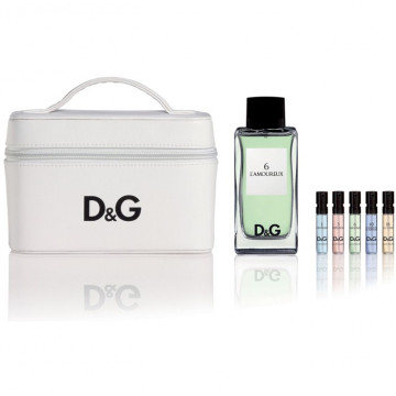 Купить - Dolce & Gabbana Anthology L`Amoureux 6 - Подарочный набор (EDT100+VIAL1.5*5+BAG)