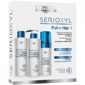 Купить - L’Oreal Professionnel Serioxyl Anti-Thinning Program Natural, Noticeable Thinning Hair - Набор для натуральных, тонких волос