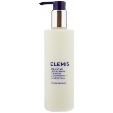 Купить - Elemis Advanced Skincare Balancing Lime Blossom Cleanser - Очищающее балансирующее молочко "Цветы Липы"