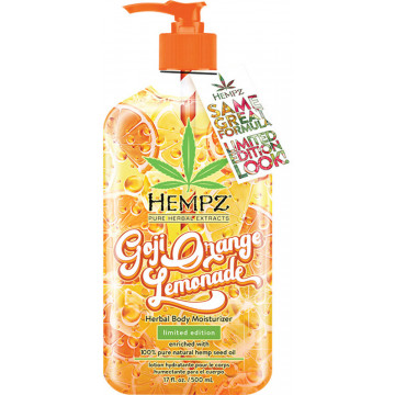 Купить - Hempz Goji Orange Lemonade Herbal Body Moisturizer - Молочко для тела "Годжи и Апельсиновый Лимонад"