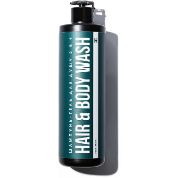 Купить - Hillary Hair & Вody Wash For Man - Шампунь-гель для душа 2 в 1