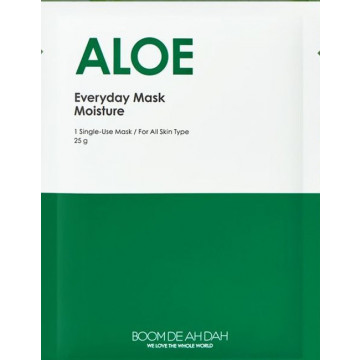 Купить - Boom De Ah Dah Everyday Mask Moisture Aloe - Увлажняющая маска для лица с алоэ