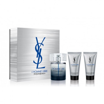 Купить - Yves Saint Laurent L'Homme Libre - Подарочный набор (EDT100+A/SH50+S/G50)