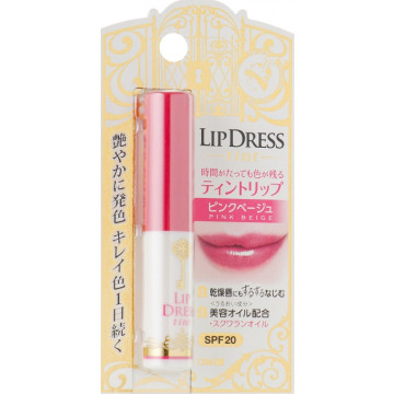 Купить - Omi Brotherhood Lip Dress Tint "Pink Beige" SPF20 - Тинт-бальзам для губ