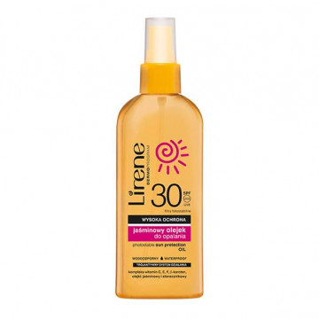 Купить - Lirene Sun Protection Oil "Jasmin" SPF30 - Масло для защиты от солнца "Жасмин" SPF30