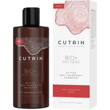 Купить - Cutrin Bio+ Active Anti-Dandruff Shampoo - Aктивный шампунь против перхоти