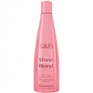 Купить - OLLIN Shine Blond Echinacea Shampoo - Шампунь для светлых волос с экстрактом эхинацеи