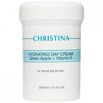 Купить - Christina Hydrating Day Cream Green Apple + Vitamin E For Normal And Dry Skin - Увлажняющий дневной крем с витамином Е для нормальной и сухой кожи “Зеленое яблоко”