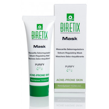 Купить - Cantabria Biretix Mask Sebum-Regulating - Себорегулирующая маска для кожи с акне