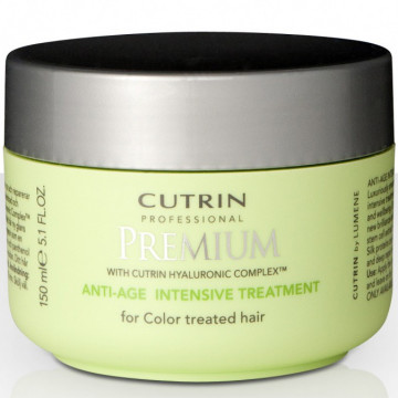 Купить - Cutrin Premium Anti-Age Intensive Treatment - Интенсивная маска Anti-Age-Омоложение для зрелых окрашенных волос