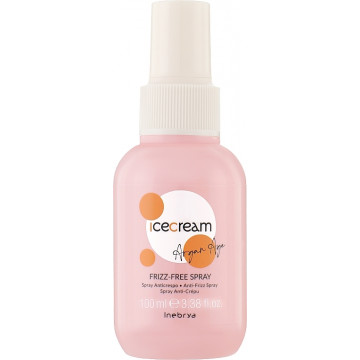 Купить - Inebrya Ice Cream Argan Age Frizz-Free Spray - Ультралегкий разглаживающий спрей для всех типов волос