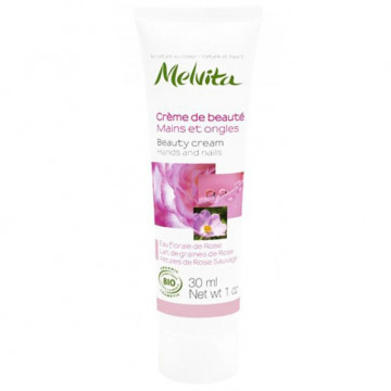 Купить - Melvita Nectar De Rose Beauty Cream Hands And Nails - Питательный крем для рук "Розовый нектар"