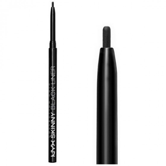 NYX Skinny Black Liner (Collection Noir) - Автоматический тонкий лайнер для глаз - 1