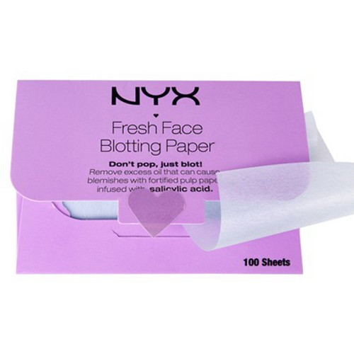 NYX Fresh Face Blotting Paper - Матирующие салфетки для лица 