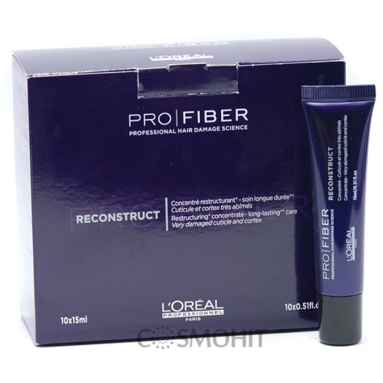 L’Oreal Professionnel Pro Fiber Reconstruct Concentrate - Восстанавливающий концентрат для очень поврежденных волос