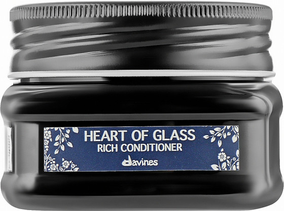 Davines Heart Of Glass Rich Conditioner - Укрепляющий кондиционер для блонда