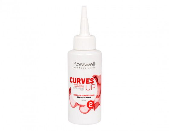 Kosswell Professional Curves Up 2 - Средство для долговременной укладки для чувствительной кожи головы №2