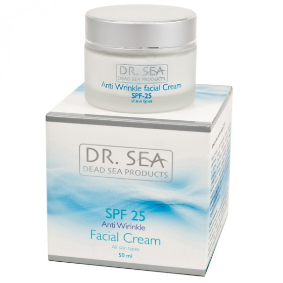 Dr. Sea Anti-Wrinkle Facial Cream SPF25 - Крем для лица против морщин SPF 25