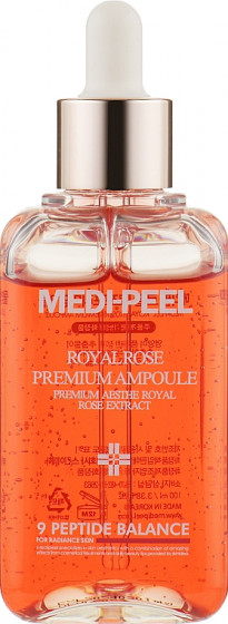 Medi Peel Royal Rose Premium Ampoule - Антивозрастная ампульная сыворотка для лица с розой и пептидами