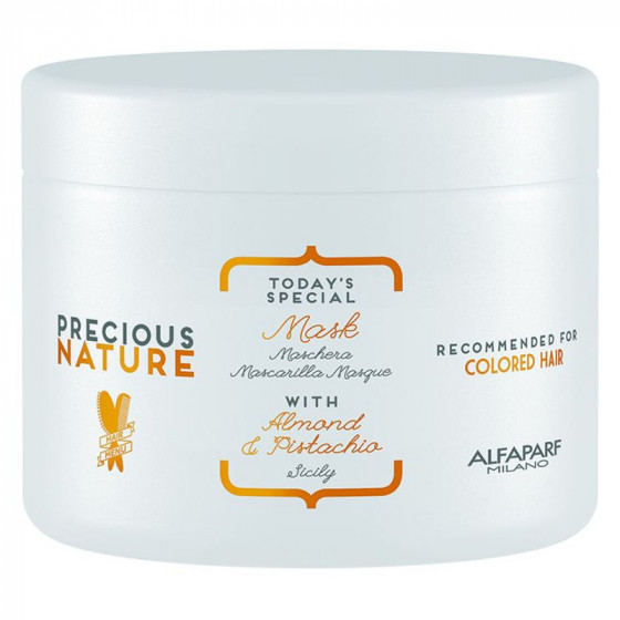 Alfaparf Milano Precious Nature Mask with Almond&Pistachio - Маска для окрашенных волос