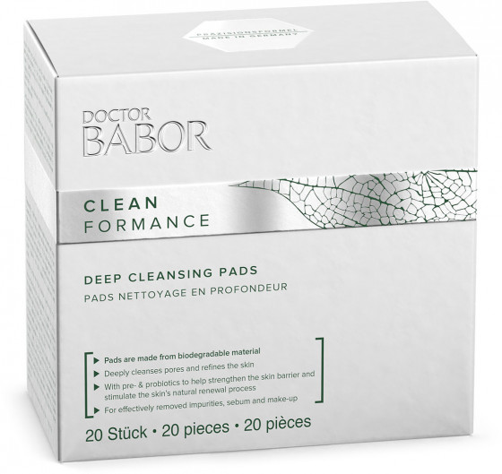 Babor Cleanformance Deep Cleansing Pads - Диски для глубокого очищения кожи - 2