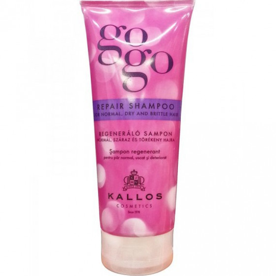 Kallos Gogo Repair Shampoo For Normal, Dry And Brittle Hair - Шампунь восстанавливающий