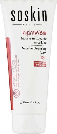 Soskin HydraWear Micellar Cleansing Foam - Мицелярная пенка для умывания для чувствительной кожи