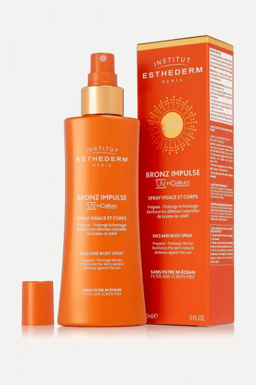 Institut Esthederm Bronz Impulse Face and Body Spray - Спрей для подготовки кожи к активному воздействию солнца - 1