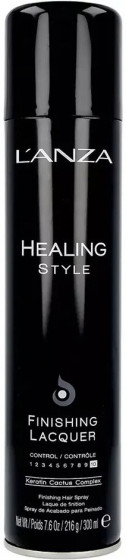 L'anza Healing Style Finishing Lacquer - Лак для волос экстрасильной фиксации