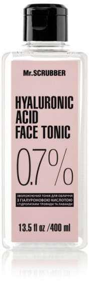 Mr.Scrubber Hyaluronic Acid Face Tonic 0.7% - Тоник для лица с гиалуроновой кислотой