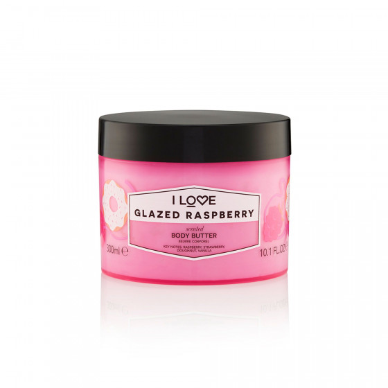 I Love Glazed Raspberry Body Butter - Масло для тела "Глазированная малина"