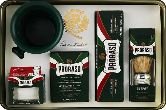 Proraso Classic Full Shaving Metal Box - Классический подарочный набор для бритья - 1