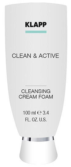 Klapp Clean & Active cleansing Cream Foam - Базовая очищающая крем-пенка