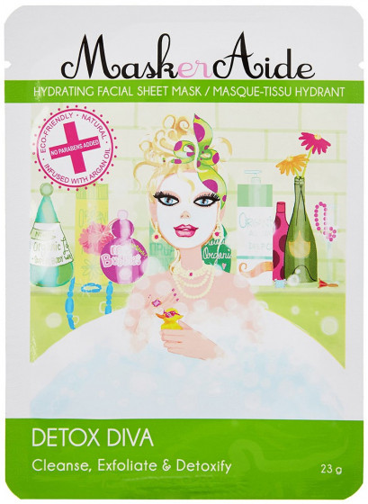 MaskerAide Detox Diva - Очищающая детокс-маска для лица - 1