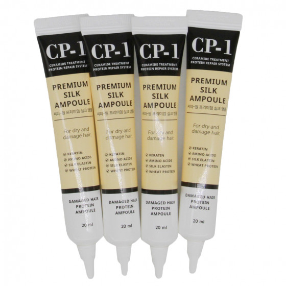 Esthetic House CP-1 Premium Silk Ampoule - Восстанавливающая сыворотка для волос - 1