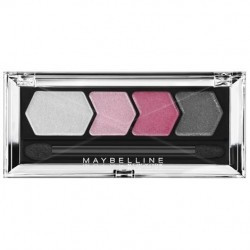 Maybelline Silk Glam by EyesStudio - Тени для век 4-цветные компактные