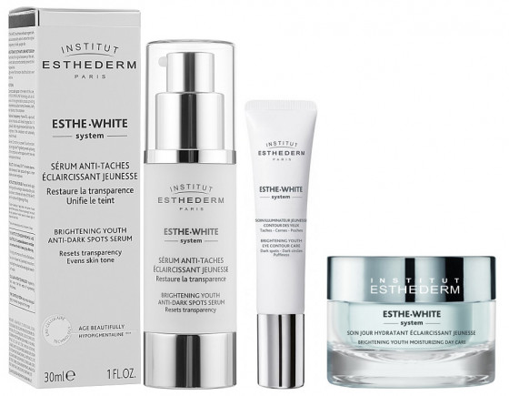 Institut Esthederm Esthe-White Brightening Youth Anti-Dark Spots Serum - Осветляющая омолаживающая сыворотка - 2