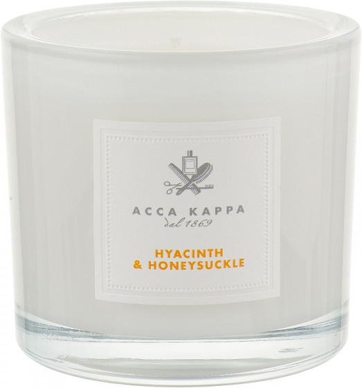 Acca Kappa Hyacinth & Honeysuckle Scented Candle - Ароматическая свеча "Гиацинт и жимолость"