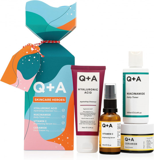 Q+A Skincare Heroes Gift Set - Подарочный набор для совершенной кожи - 4