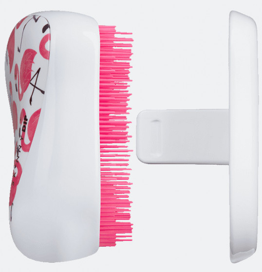 Tangle Teezer Compact Styler Flamingo Skinny Dip White - Щетка для волос - 2