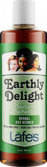 Lafe’s Earthly Delight Herbal Shampoo - Безсульфатный шампунь для волос "Травяной"